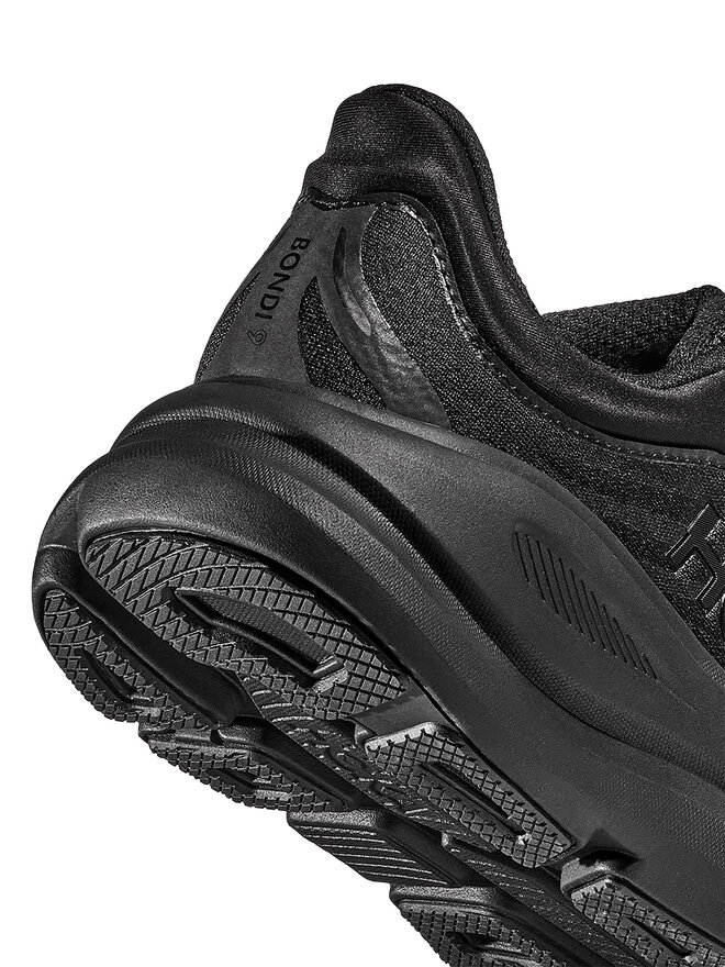 Hoka Běžecké boty Hoka Bondi 9 X-Wide 1162015 Černá