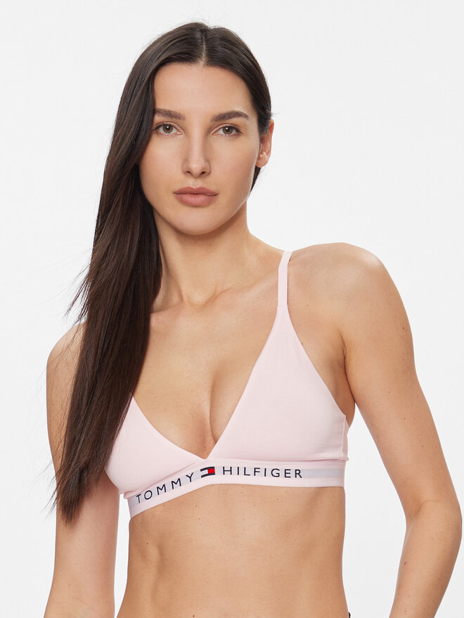 Tommy Hilfiger Tommy Hilfiger Bralette melltartó UW0UW04144 Rózsaszín