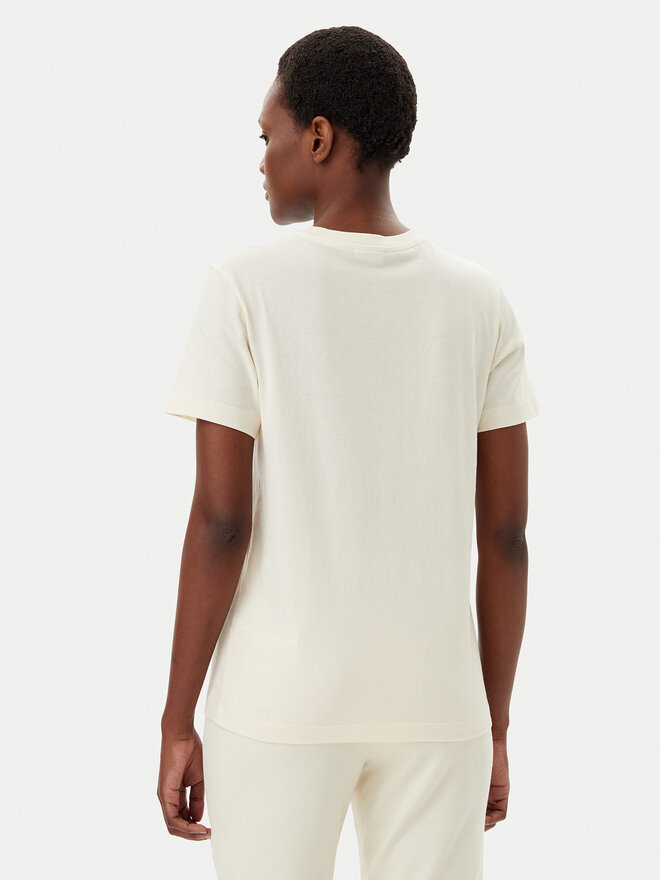 Champion Champion Camiseta 118090 Écru Slim Fit