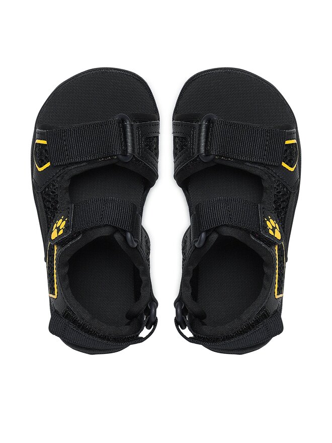 Jack Wolfskin Sandalen Jack Wolfskin Taraco Beach Sandal K 4039531 Schwarz