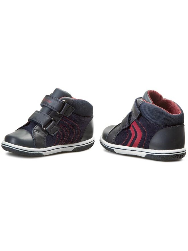 Geox Schnürschuhe Geox B Flick B.G B5437G 02243 C4075 Dunkelblau