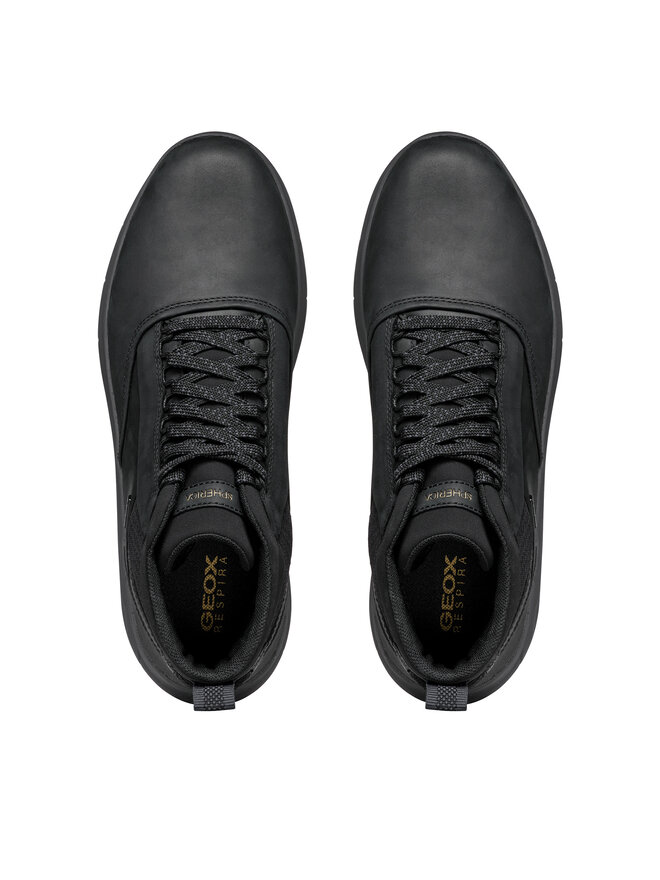 Geox Schnürschuhe Geox U Spherica 4X4 B Abx U26FDA 0FF6K C9997 Schwarz