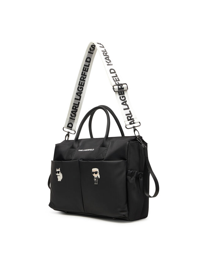 Karl Lagerfeld Kids Kinderwagentasche Karl Lagerfeld Kids Newborn D2 Z31194 Schwarz