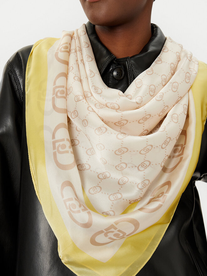 Liu Jo Chusta Liu Jo Ecs Foulard Portalo 2A5021 T0300 Beżowy