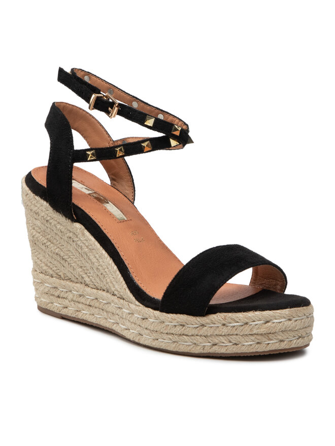 Espadrilles CAFeNOIR C1XA9905 Noir chaussures