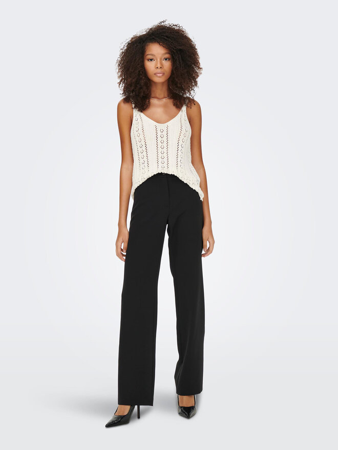 ONLY ONLY Top Lyzet 15277573 Écru Regular Fit