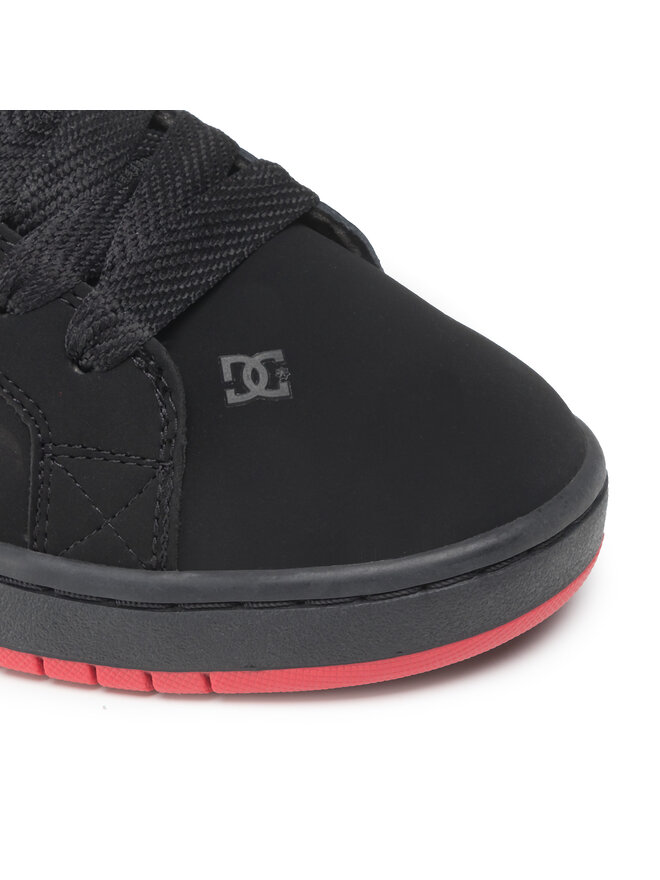 Baskets DC Shoes Court Graffik Sq Noir Rouge Pointure 44 EU - Neuves En Boîte 2025