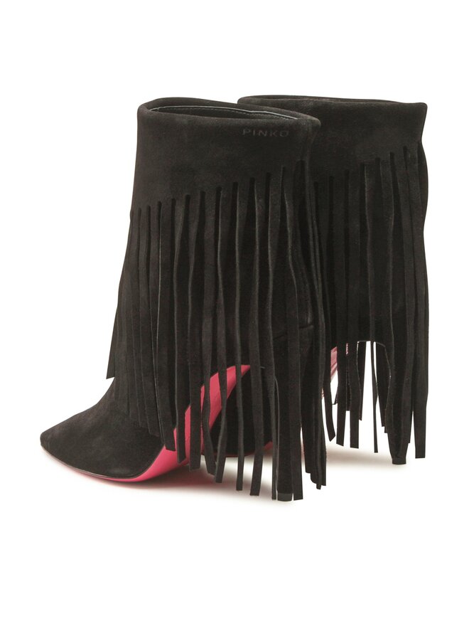 PINKO Kowbojki PINKO Olympe Tronchetto PE 23 BKJS1 100573 A0N8 Czarny