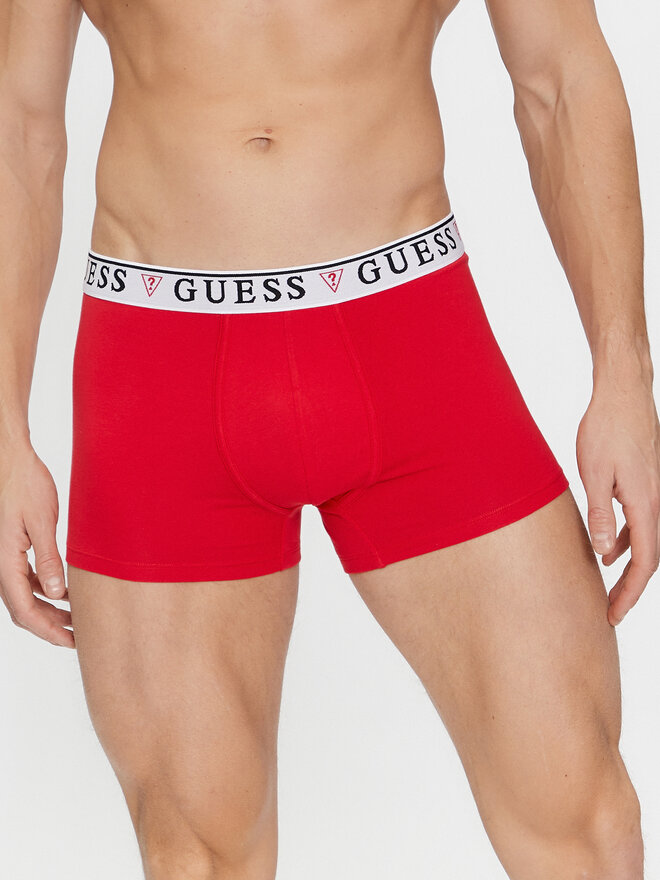 Guess Guess Set 3 parov boksaric U97G01 KCD31 Rdeča