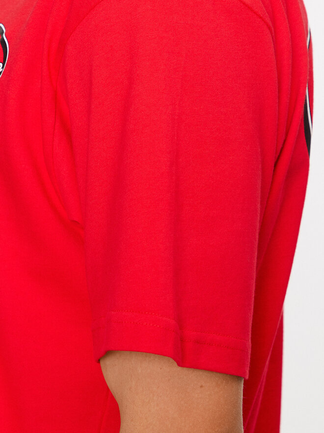 DC DC Camiseta Truckin Tees Rqr7 ADYZT05284 Rojo Regular Fit