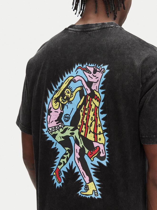 Volcom Volcom Camiseta Bob Moleema 1 A4312553 Negro Loose Fit