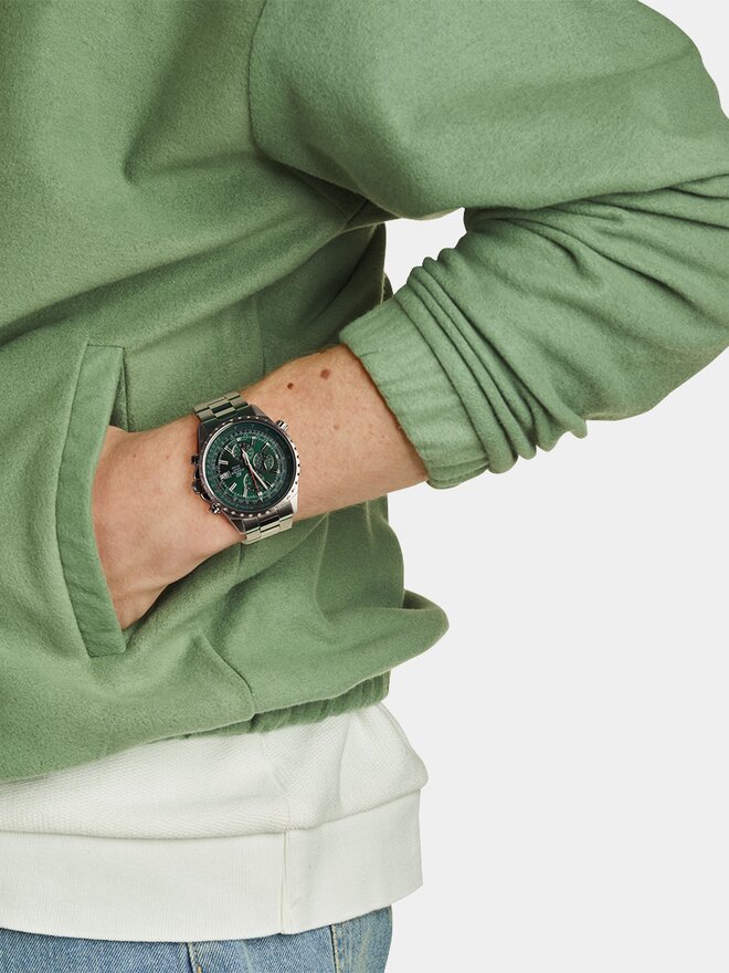 Casio Zegarek Casio Edifice EF-527D-3AVUEF Srebrny