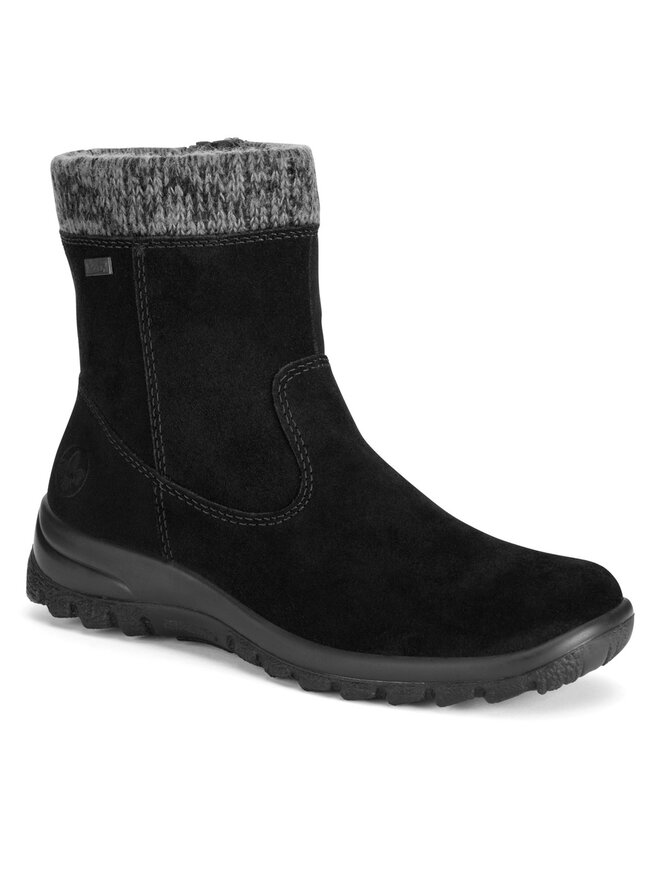 Rieker Μποτάκια Rieker L7165-00 Μαύρο