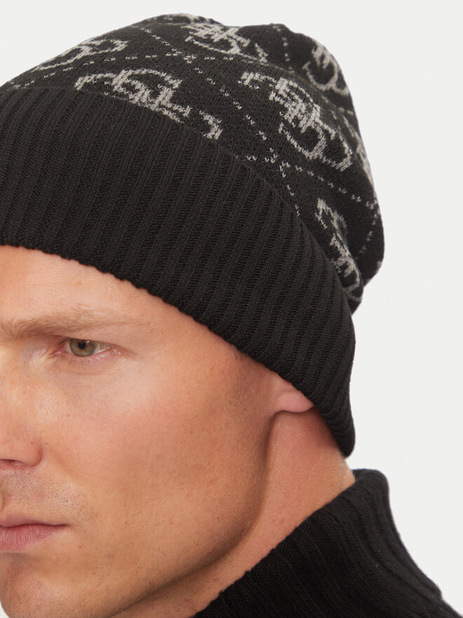Guess Mütze Guess AM9469 POL01 Schwarz