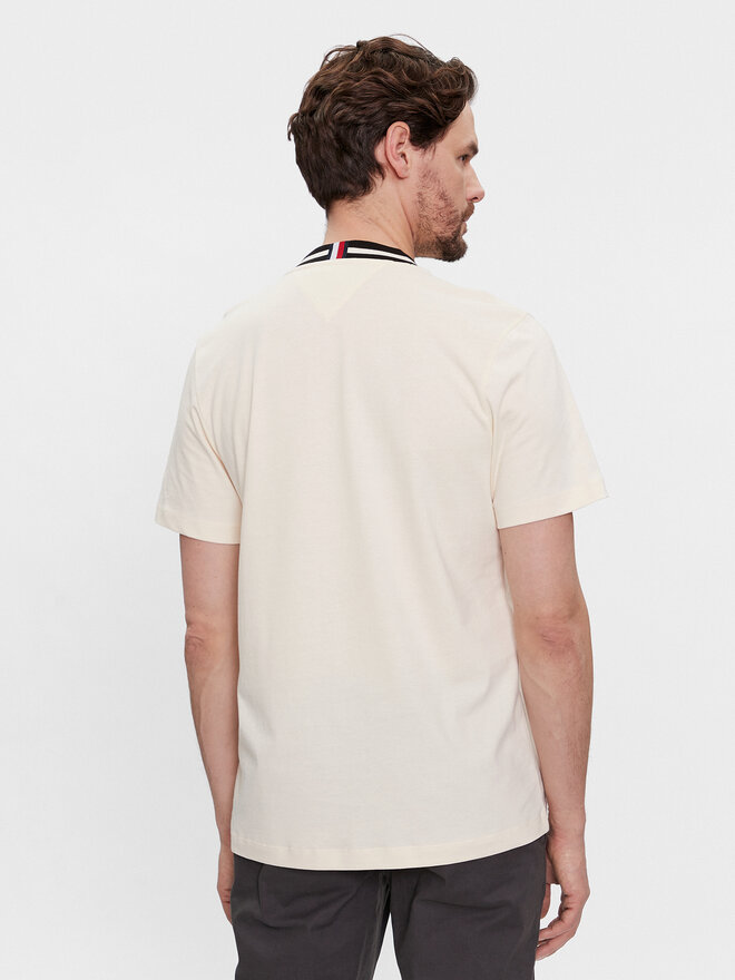 Tommy Hilfiger Tommy Hilfiger Marškinėliai Laurel MW0MW33681 Smėlio Regular Fit