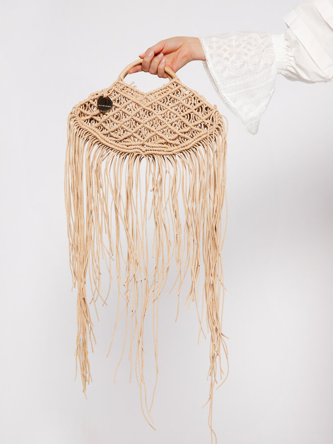 Silvian Heach Geantă Silvian Heach Shopper Bag Small Sh Scisci RCP20147BO Bej