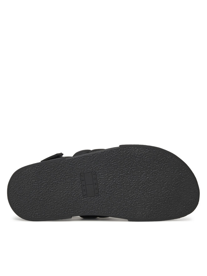 Tommy Jeans Sandale Tommy Jeans Tjw Flatform Sandal EN0EN02802 Crna