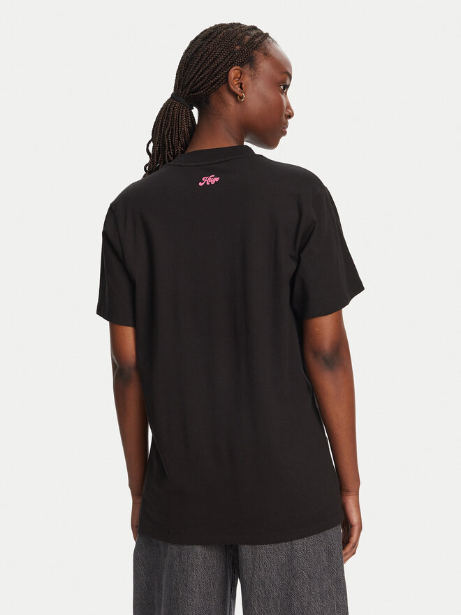 HUGO HUGO Футболка 50539107 Чорний Regular Fit