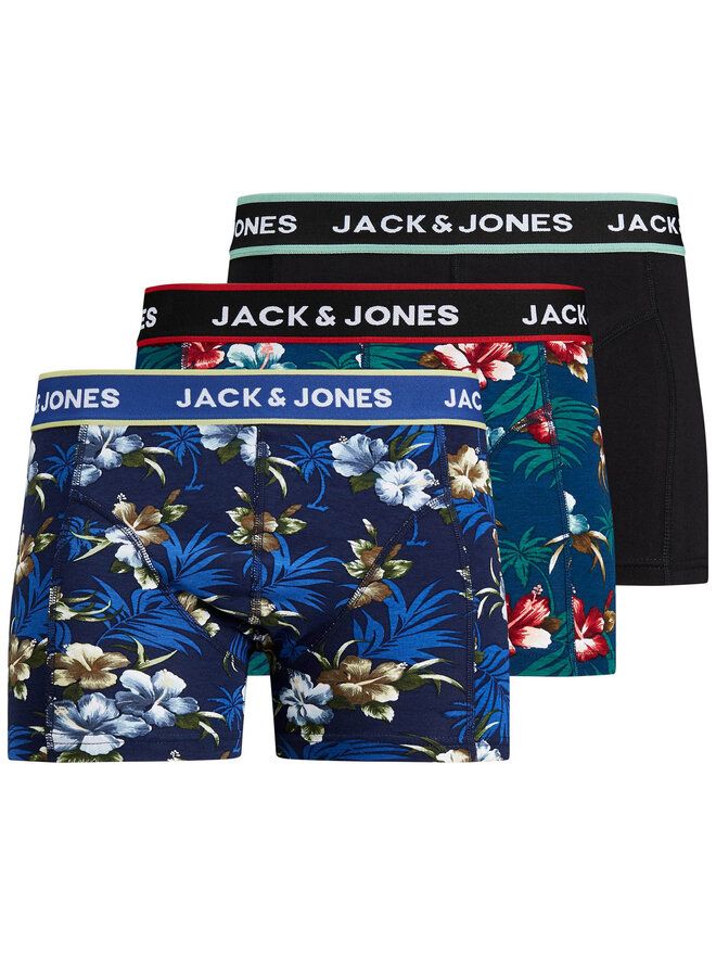 Jack&Jones Jack&Jones Σετ μποξεράκια 3 τμχ Flower 12171253 Έγχρωμο