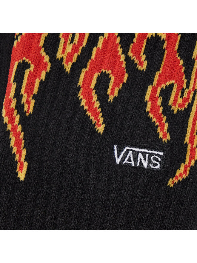 Chaussettes hautes enfant Vans Flame Crew VN0A7PU9BNR1 Noir chaussures