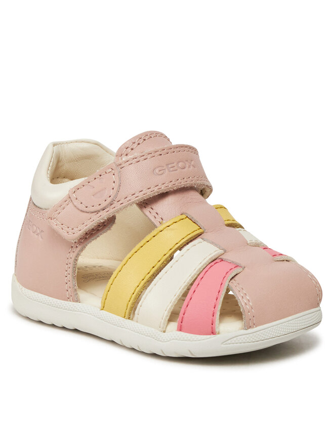 Geox Sandały Geox B Sandal Macchia Gir B254WB 085BC C8W0G Różowy