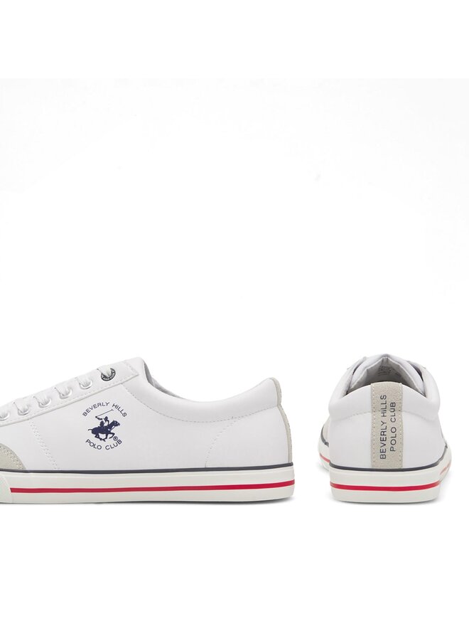 Beverly Hills Polo Club Гуменки Beverly Hills Polo Club M-24MVS5006 Бял