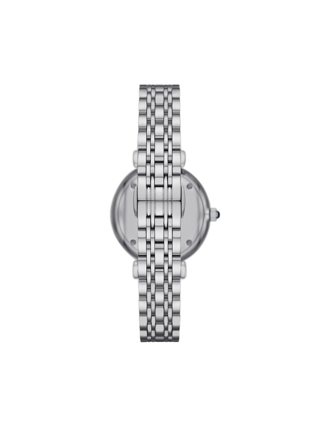 Emporio Armani Zegarek Emporio Armani Gianni T-Bar AR11627 Srebrny