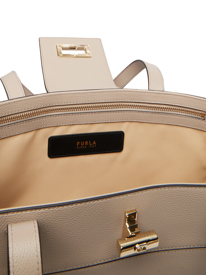 Furla Handtasche Furla Amelia L Tote WB01980 BX4546 CN 4892S Beige