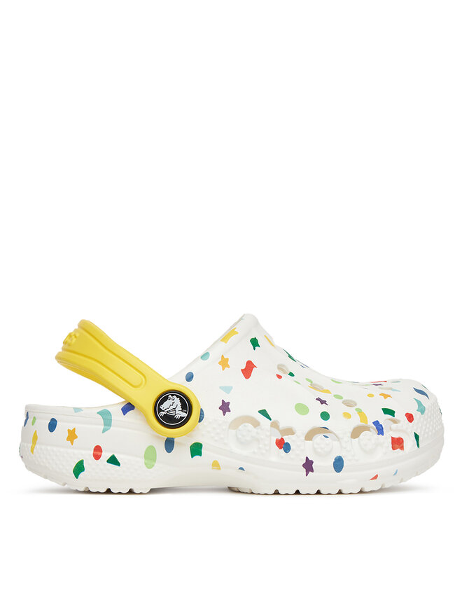 Crocs Klapki Crocs BAYA SEASONAL PRINTED CG K 209728-94S Biały