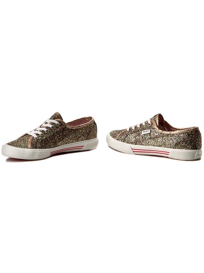 Pepe Jeans Teniși Pepe Jeans Aberlady Flash PLS30505 Auriu