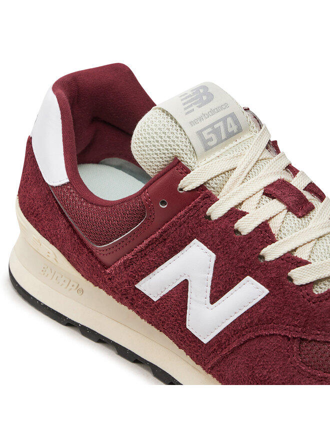 Sneakers New Balance U574RBK Dunkelrot eschuhe.at