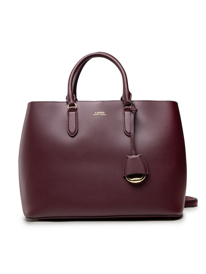 LAUREN RALPH LAUREN Handtasche Lauren Ralph Lauren Marcy 431697680021 Dunkelrot