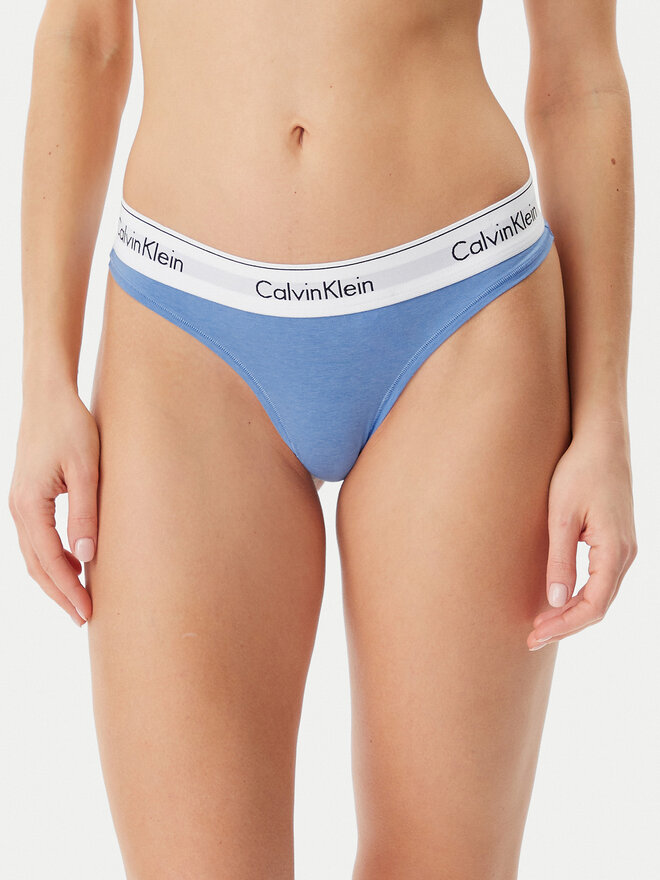 Calvin Klein Underwear Calvin Klein Underwear Stringtanga 0000F3786E Blau