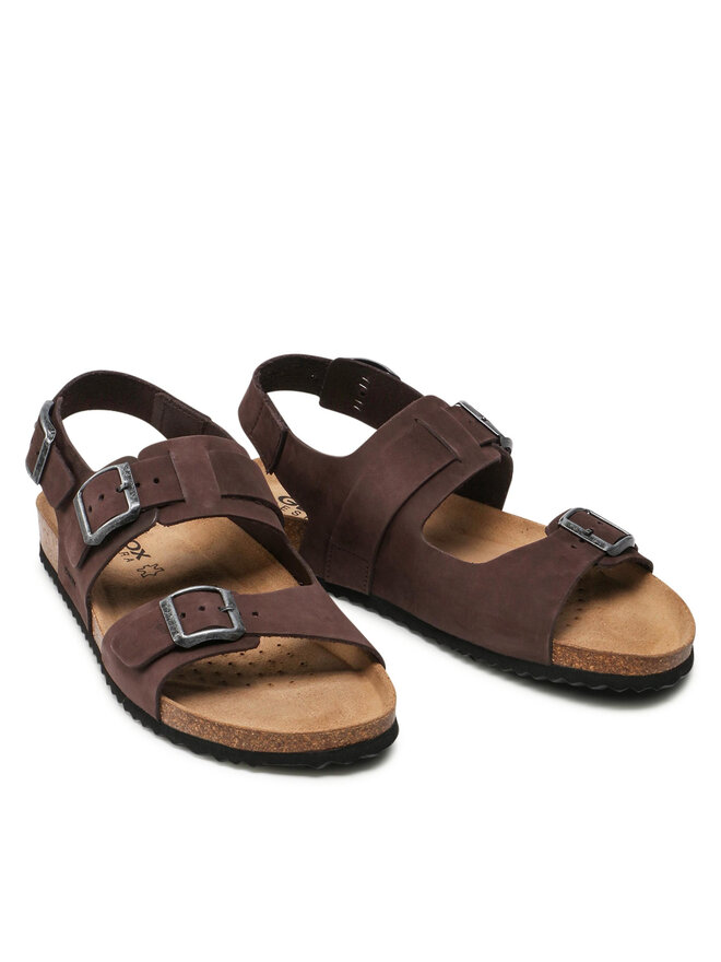 Geox Sandály Geox U Sandal Ghita A U159VA 00032 C6024 Hnědá