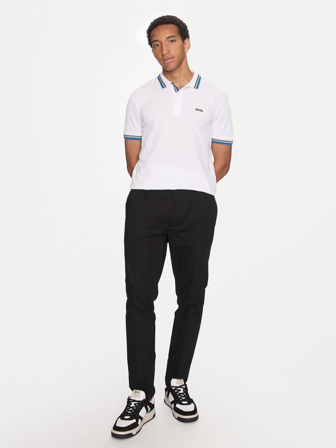 BOSS Boss Poloshirt Paddy 50469055 Weiß Regular Fit