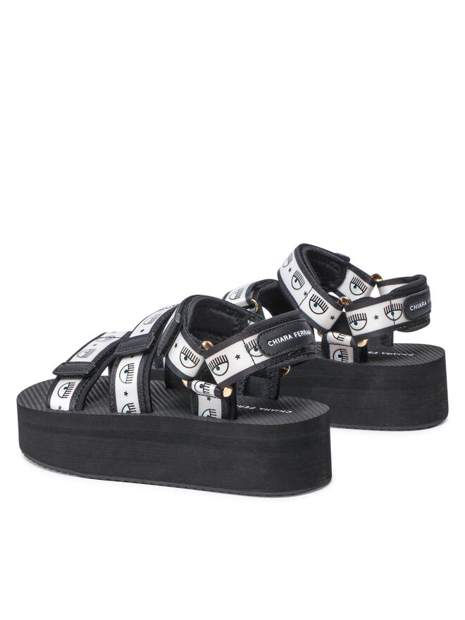 Chiara Ferragni Sandalen Chiara Ferragni CF2961-001 Schwarz