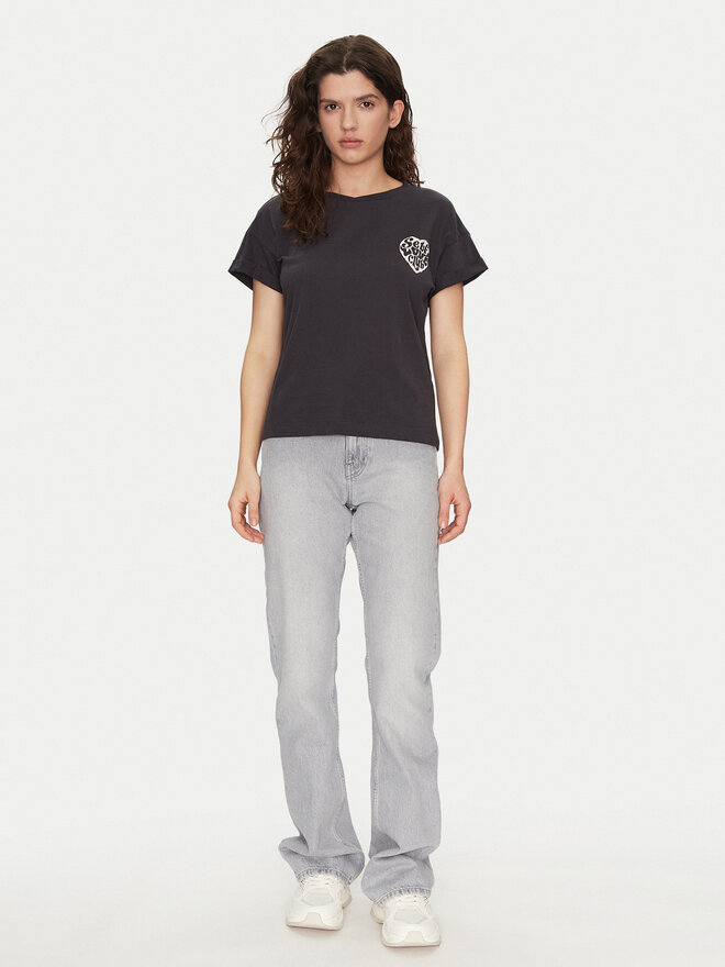 Noisy May Noisy May T-Shirt Gaby 27032954 Μαύρο Regular Fit