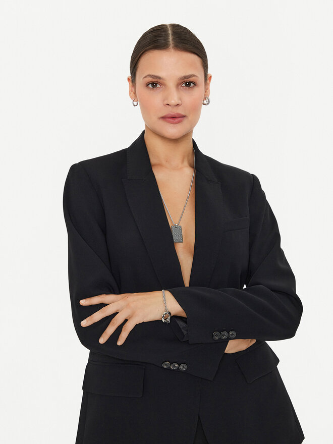 Calvin Klein Naszyjnik Calvin Klein 35000404 Srebrny