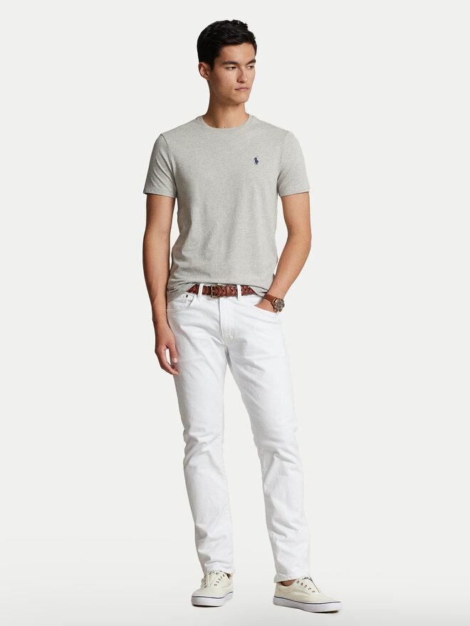 Polo Ralph Lauren Polo Ralph Lauren Футболка Bsr 710680785 Сірий Custom Slim Fit