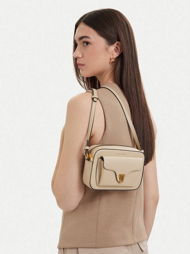 Coccinelle Сумка Coccinelle MF6 Coccinelle Beat Soft E1 MF6 55 04 01 Бежевий