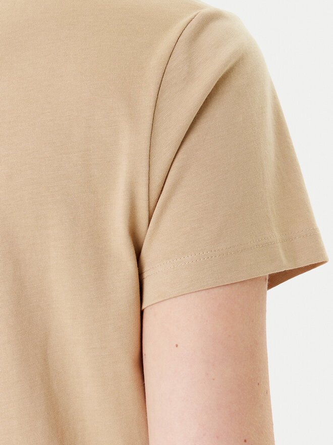 BOSS BOSS T-Shirt C_Esogo_1 50506973 Beige Slim Fit