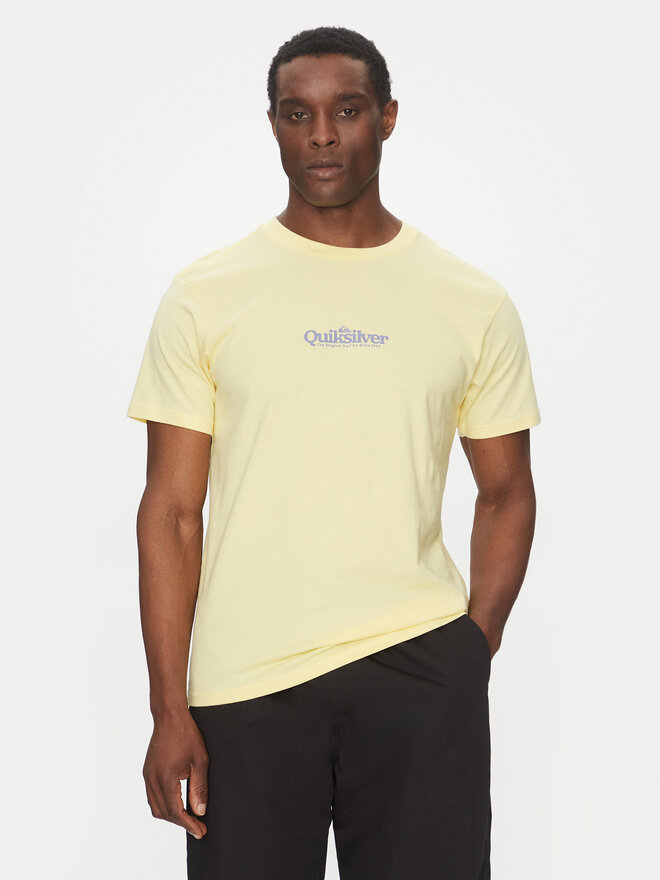 Quiksilver Quiksilver Camiseta EQYZT08062 Amarillo Regular Fit