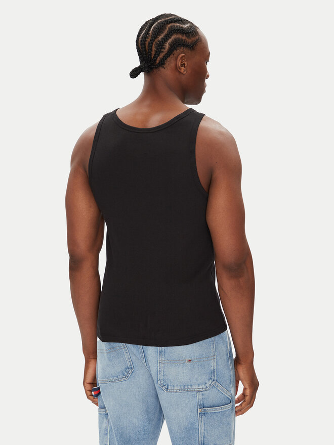 Tommy Jeans Tommy Jeans Tank top Classic Flag DM0DM21927 Μαύρο Slim Fit