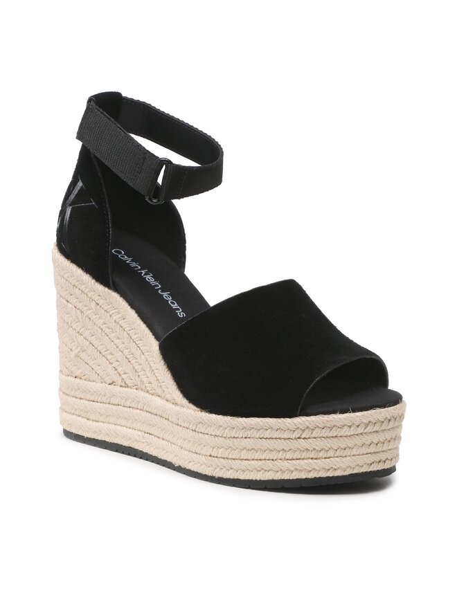 Calvin Klein Jeans Еспадрили Calvin Klein Jeans YW0YW00963 Черен