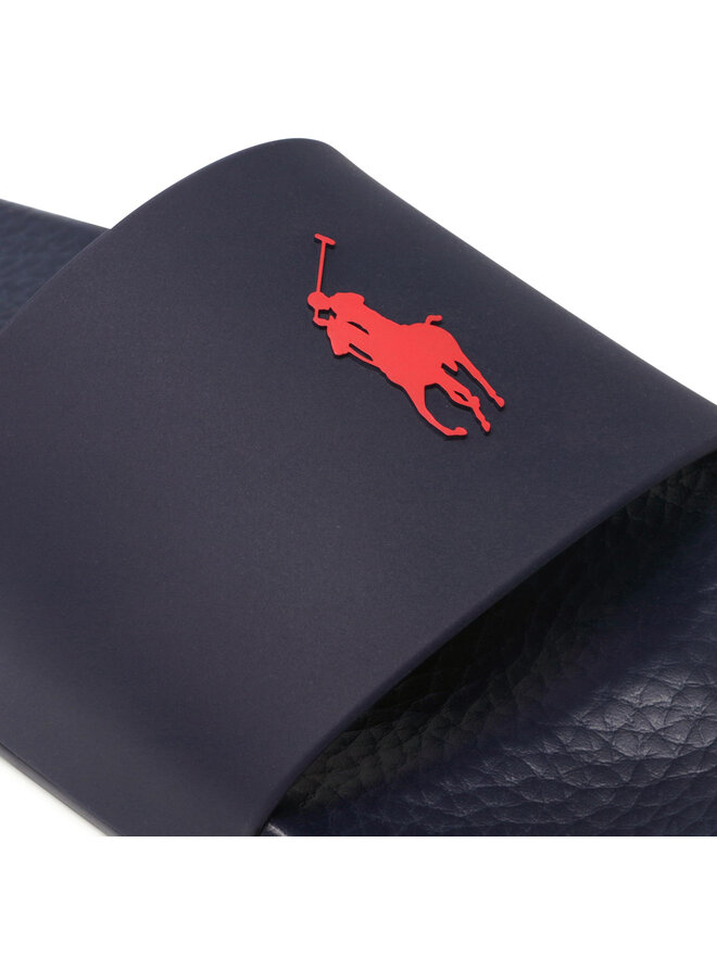 Polo Ralph Lauren Natikači Polo Ralph Lauren Polo Slide 809852071002 Mornarsko modra
