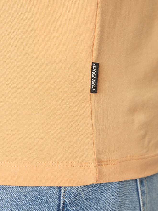 Blend Blend Póló 20718304 Narancssárga Regular Fit