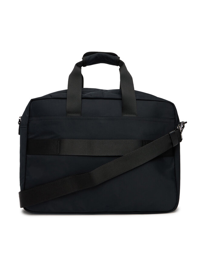Tommy Hilfiger Τσάντα για laptop Tommy Hilfiger Th Nylon Workbag AM0AM13619 Μαύρο