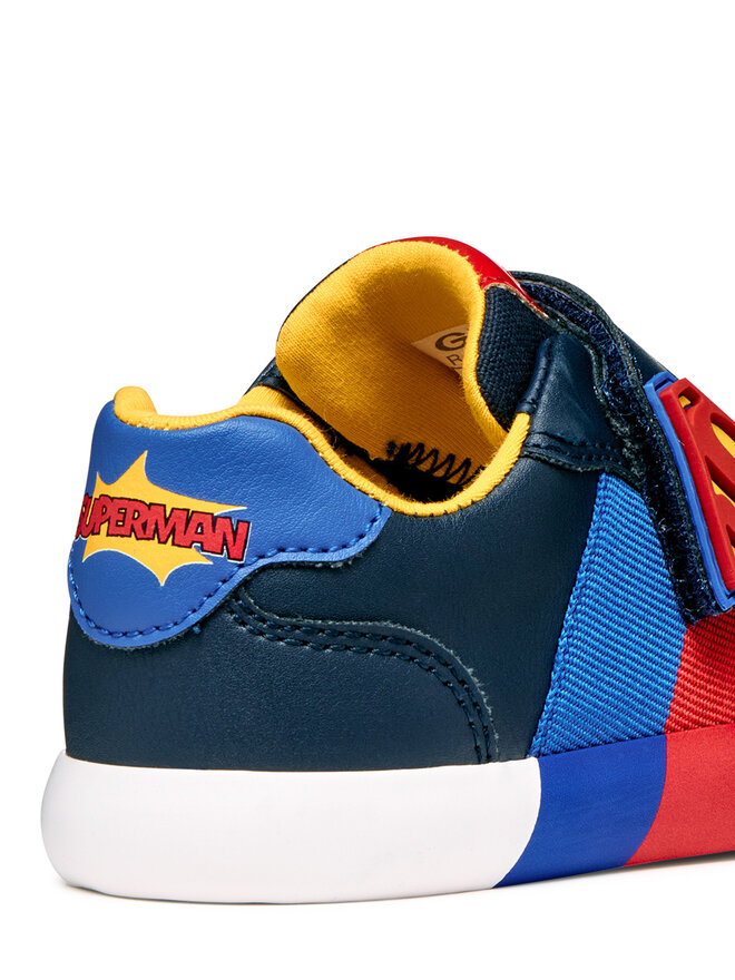Geox Sneakers aus Stoff Geox B Gisli Boy B651NA 01054 C0735 M Dunkelblau