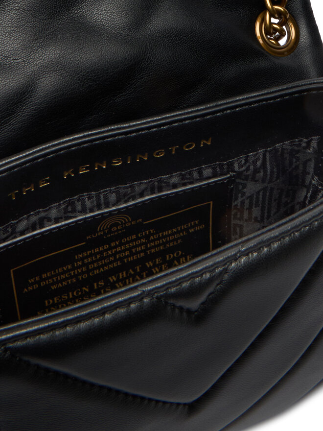 Kurt Geiger Táska Kurt Geiger Mini Kensington 1470805109 Fekete