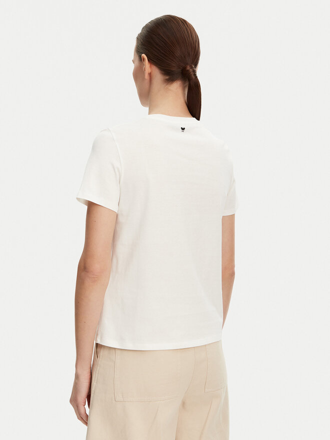 Weekend Max Mara Weekend Max Mara T-Shirt Teiera 2515971052 Λευκό Regular Fit